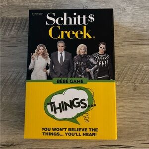 Schitt’s Creek Bébé game Things…